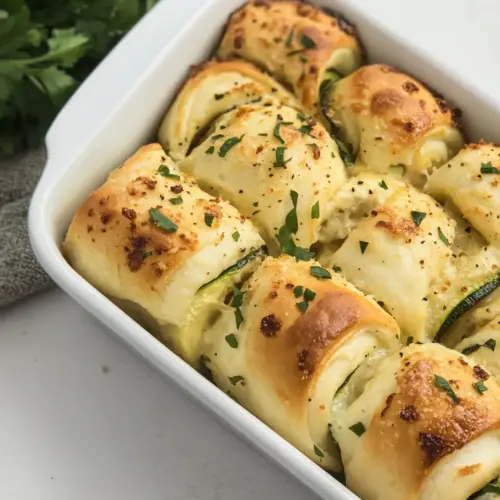 Zucchini Cheese Rolls