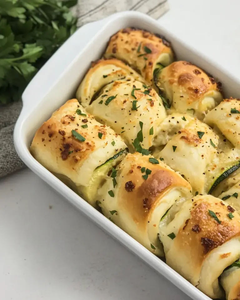 Zucchini Cheese Rolls