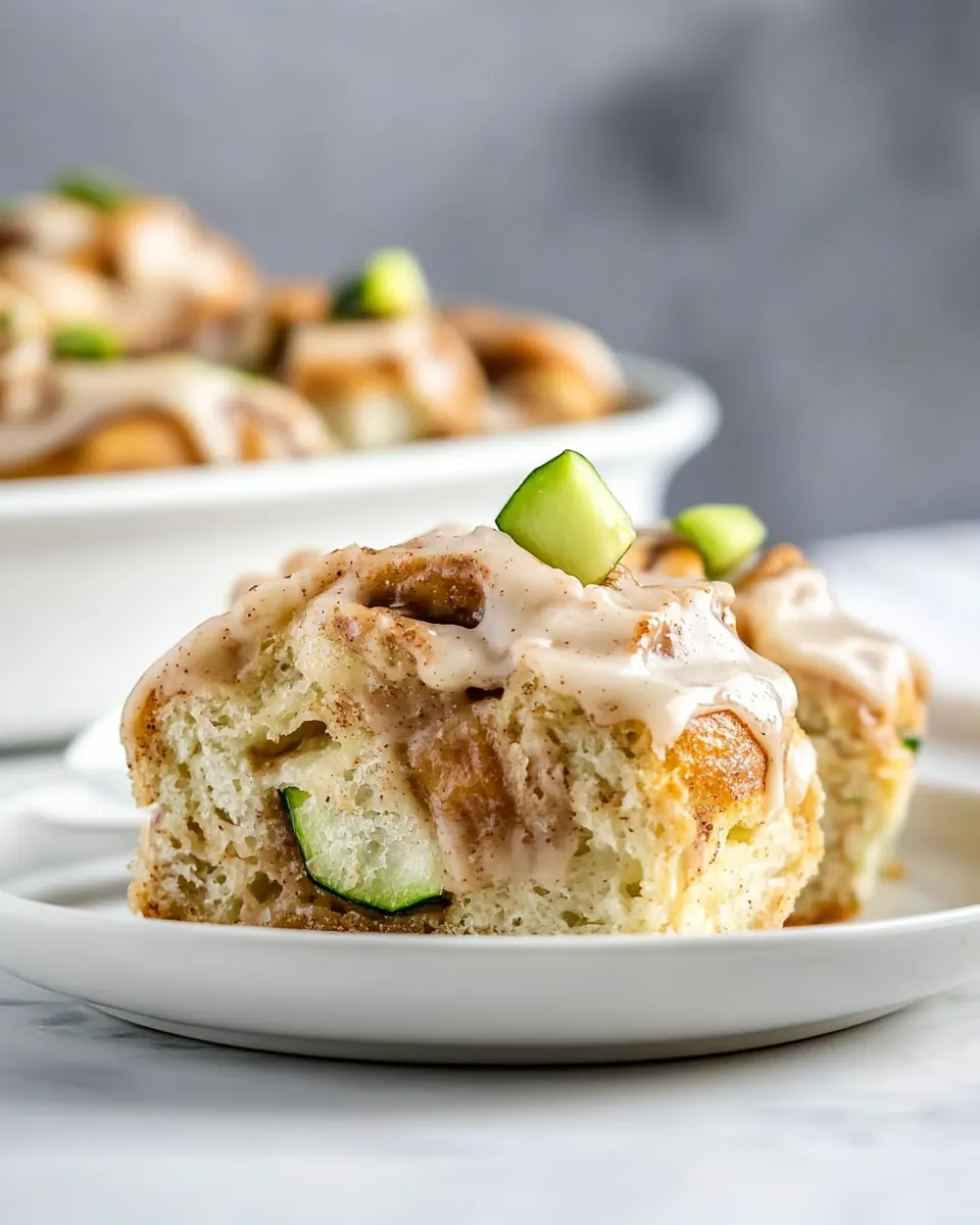 Zucchini Cinnamon Rolls