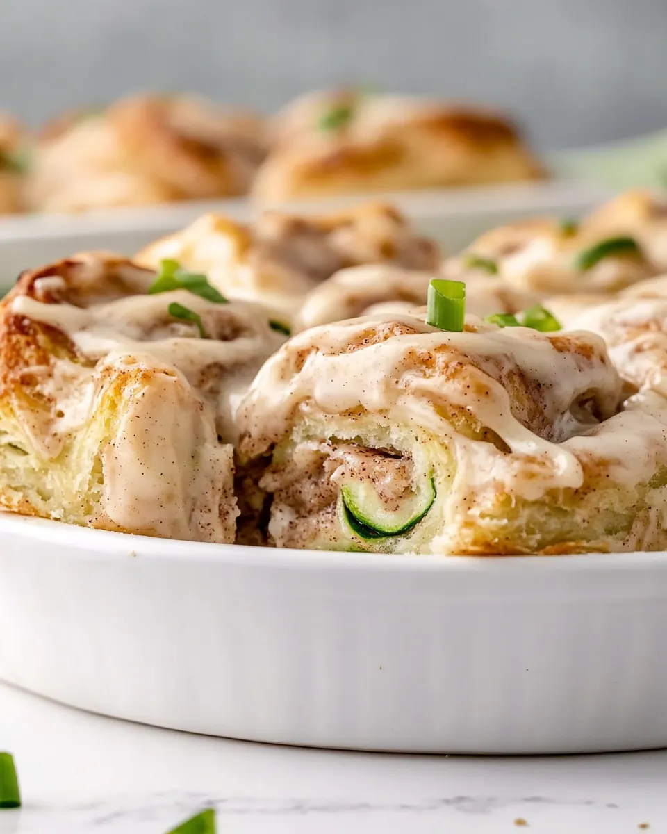 Zucchini Cinnamon Rolls