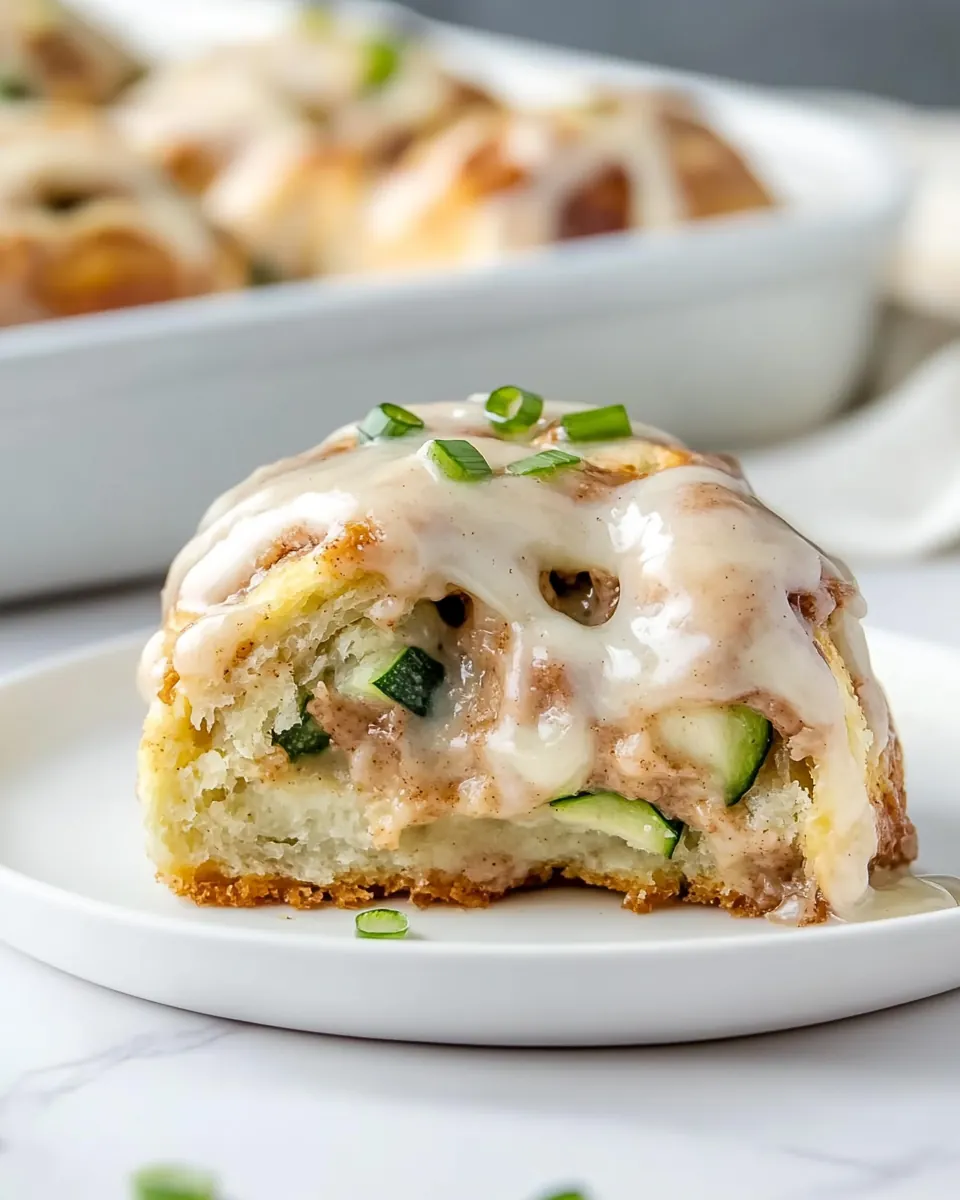Zucchini Cinnamon Rolls
