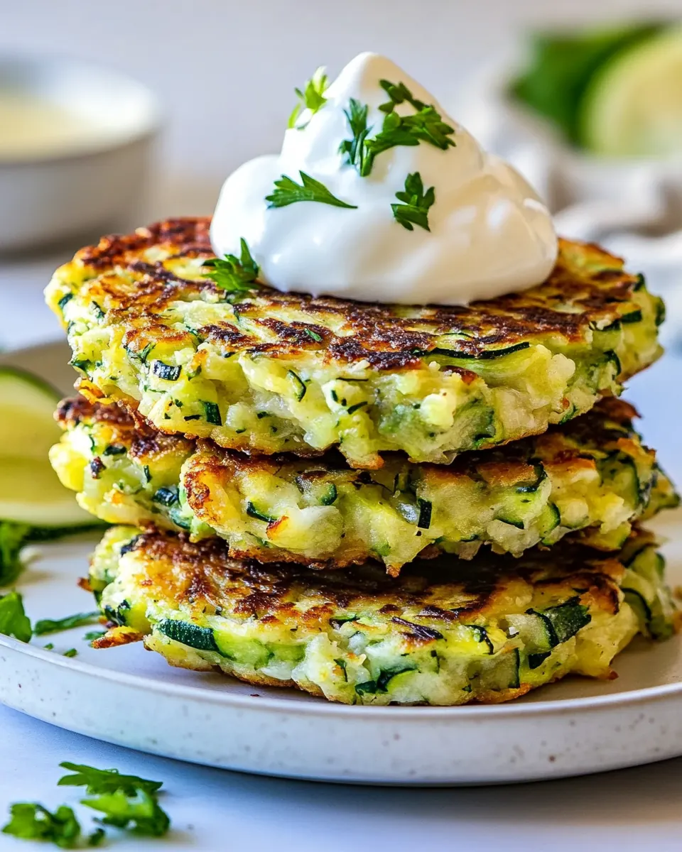 Zucchini Fritters