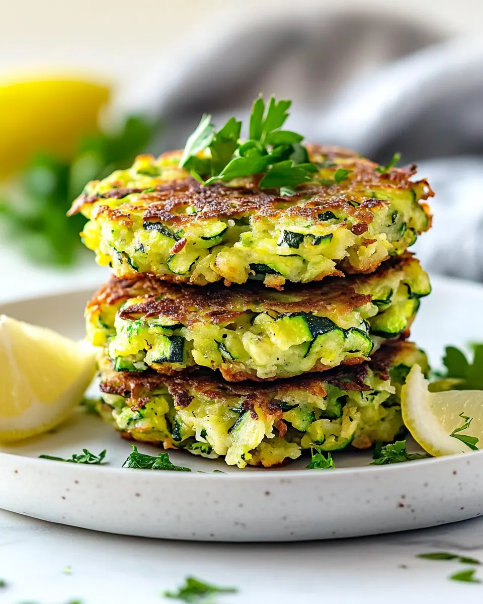 Zucchini Fritters