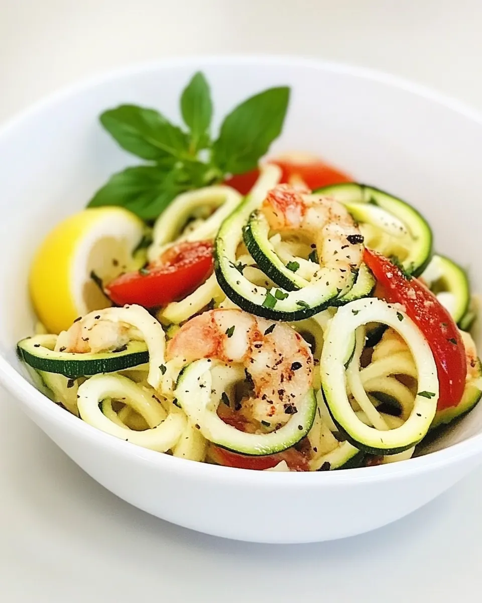 Zucchini Noodle Salad