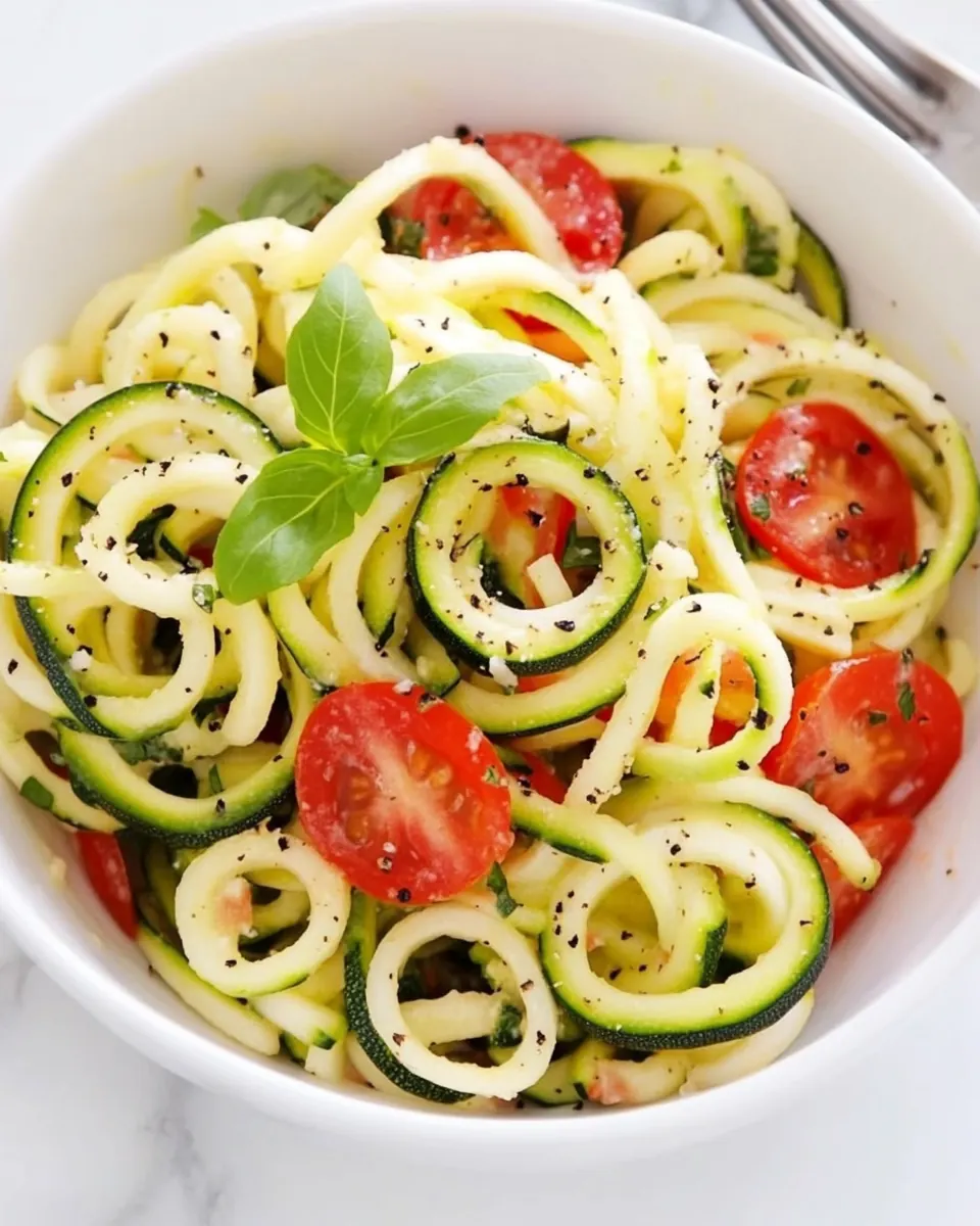 Zucchini Noodle Salad