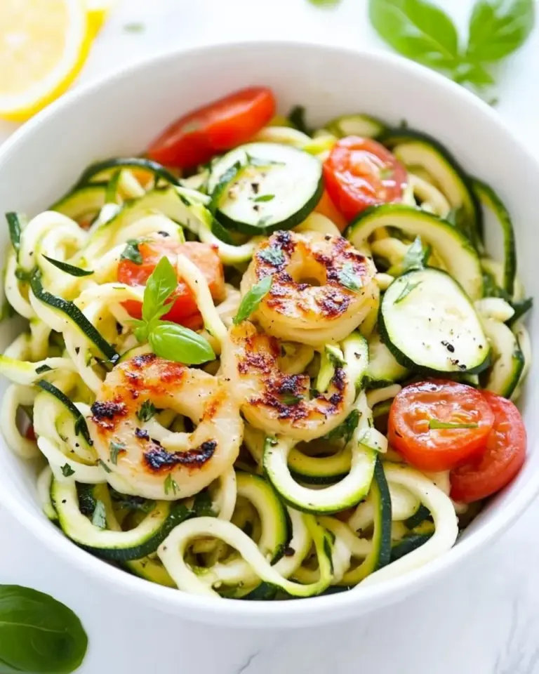 Zucchini Noodle Salad