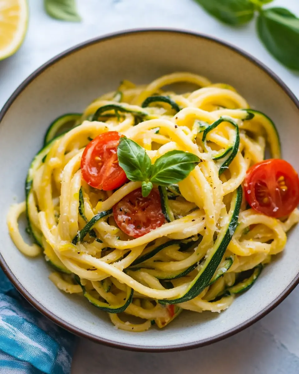 Zucchini Pasta