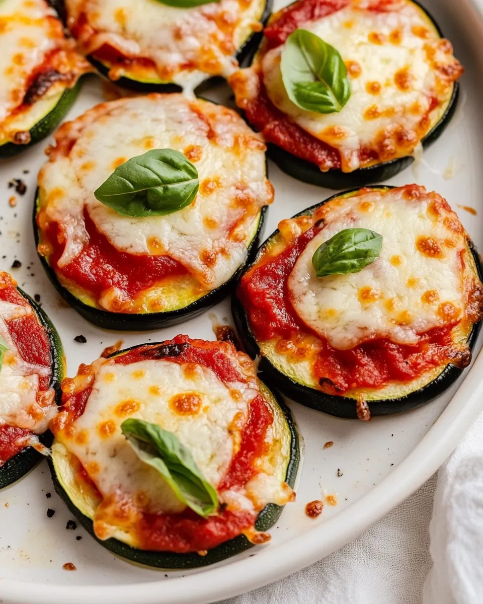 Zucchini Pizza Bites