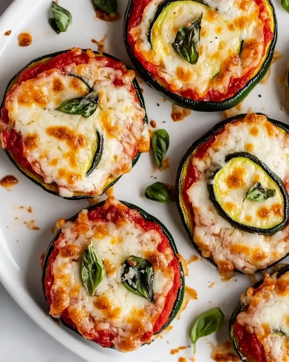 Zucchini Pizza Bites