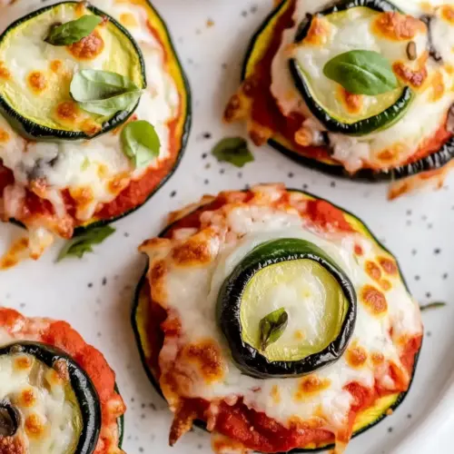 Zucchini Pizza Bites