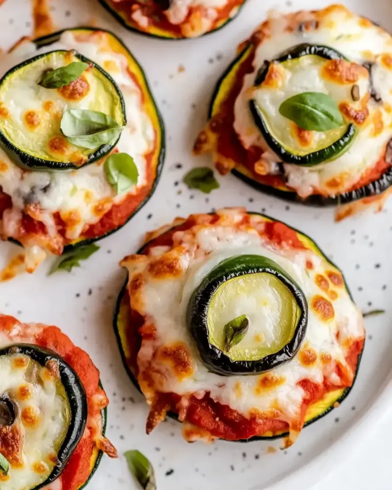 Zucchini Pizza Bites