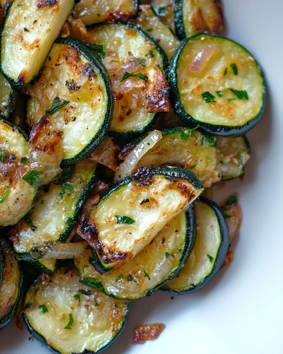 Zucchini with Onions