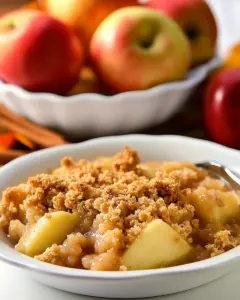 Slow Cooker Apple Crisp